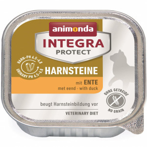 ПР0047951 Корм для кошек Integra Urinary c уткой при МКБ, конс. 100г Animonda