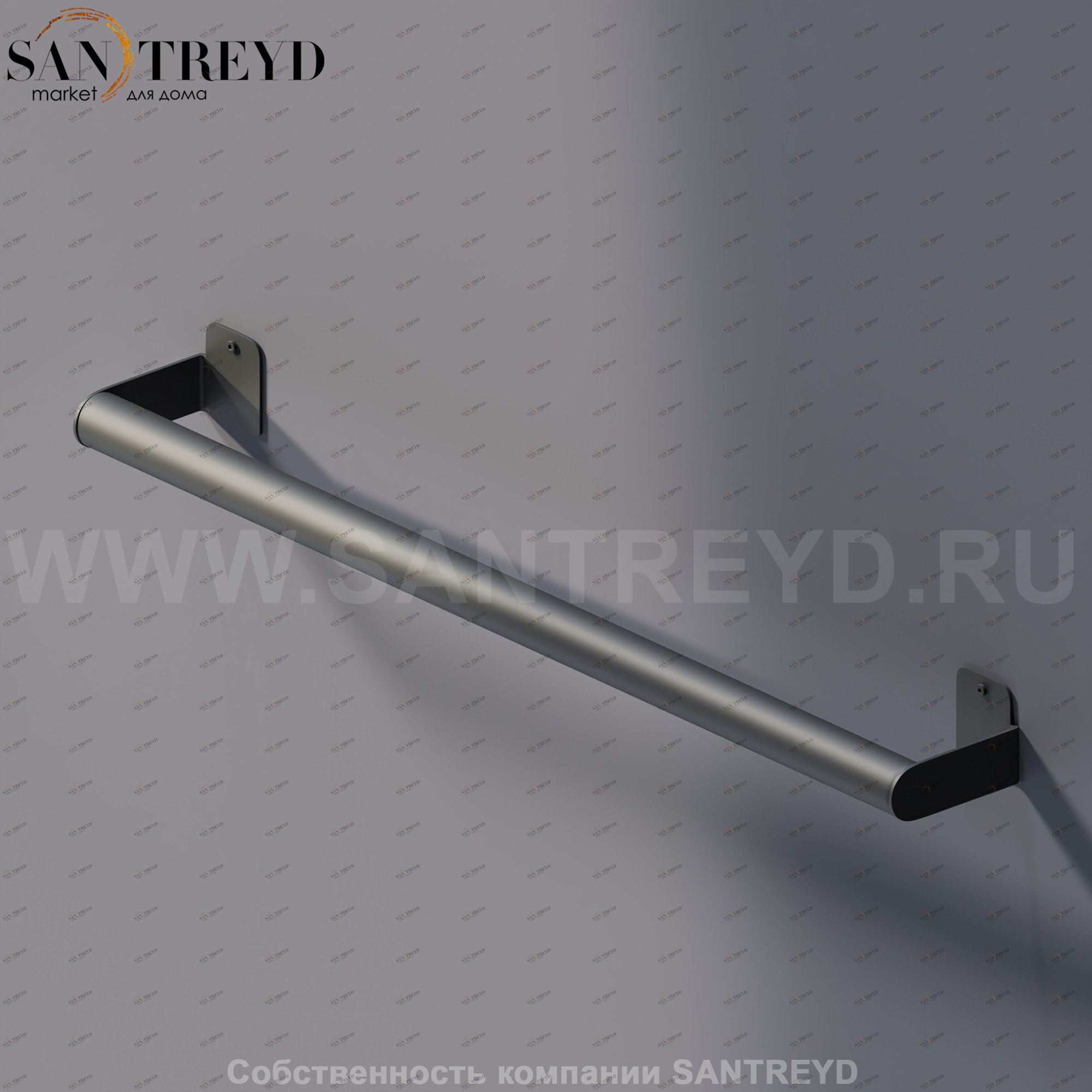 Agape MACH 2 Плотенцедержатель 60 см черный AMC20933E