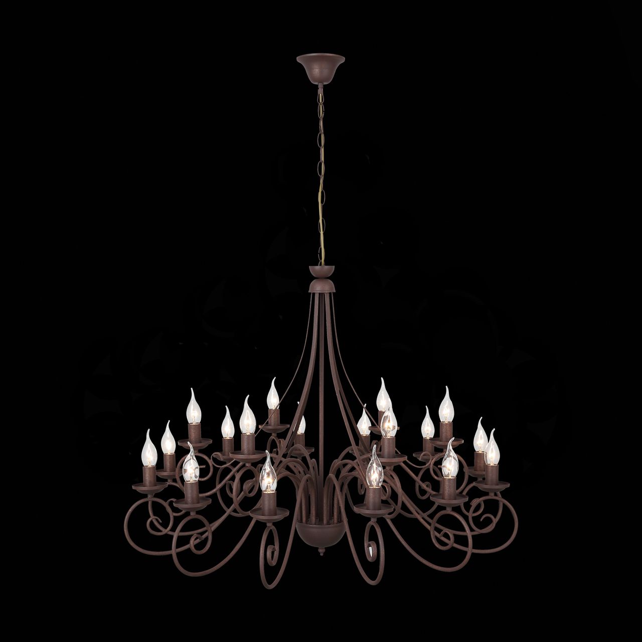 Подвесная люстра ST Luce Manjero SL313.703.18 коричневая ST LUCE ДИЗАЙНЕРСКИЕ, MANJERO 109297 Коричневый  - Вид №2