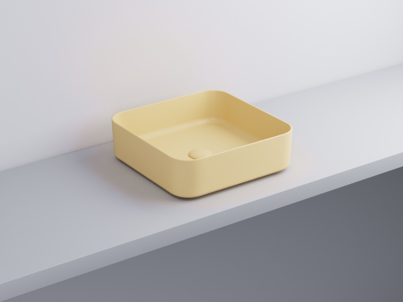 SHCOLAQ40-CN Раковина квадрат 40 cielo Shui Comfort Ceramica Cielo