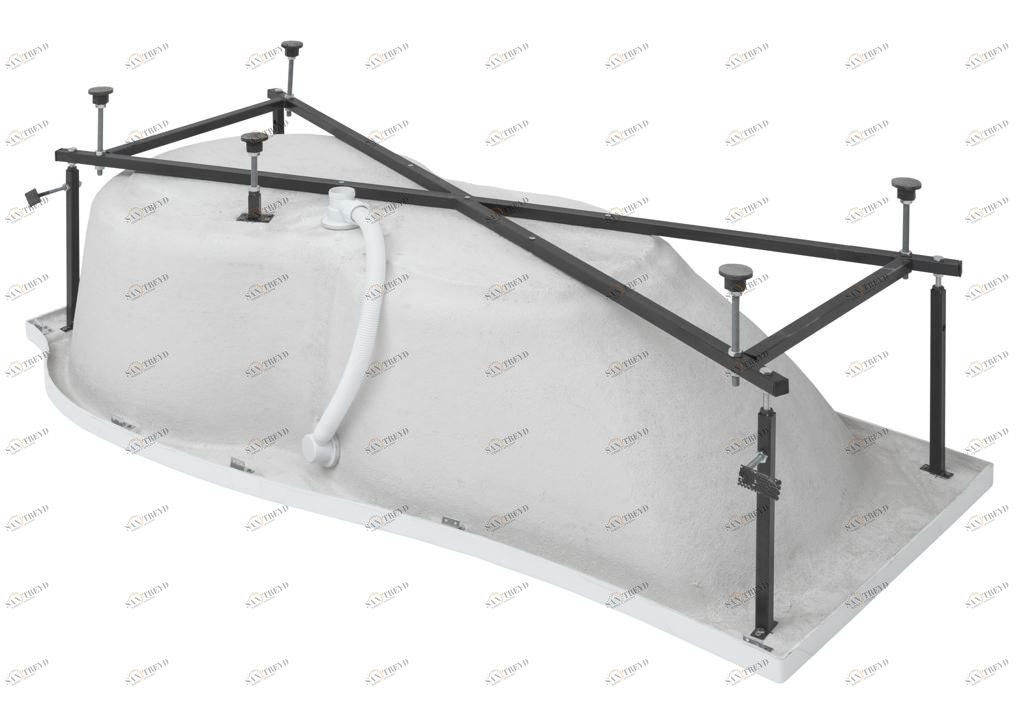 Каркас сварной для акриловой ванны Aquanet Nicol 170x85 R 00204016