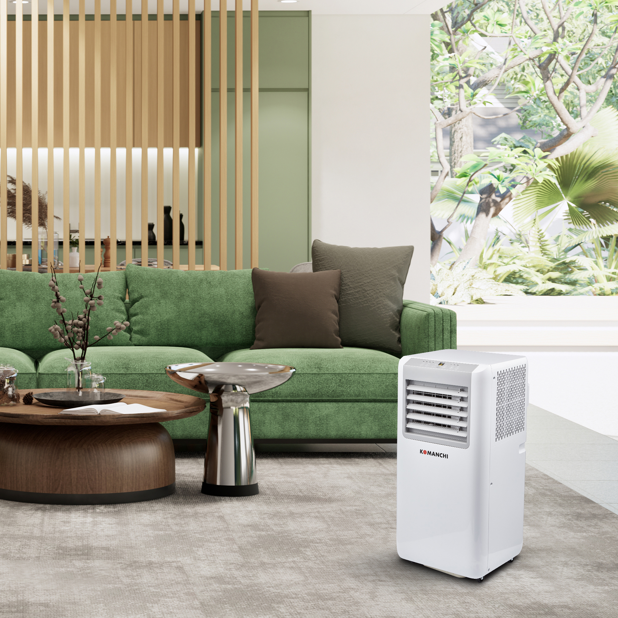 Мобильный кондиционер KOMANCHI KAC-09 для помещений до 24 м² 83895843 STLM-0045393 - Вид №6