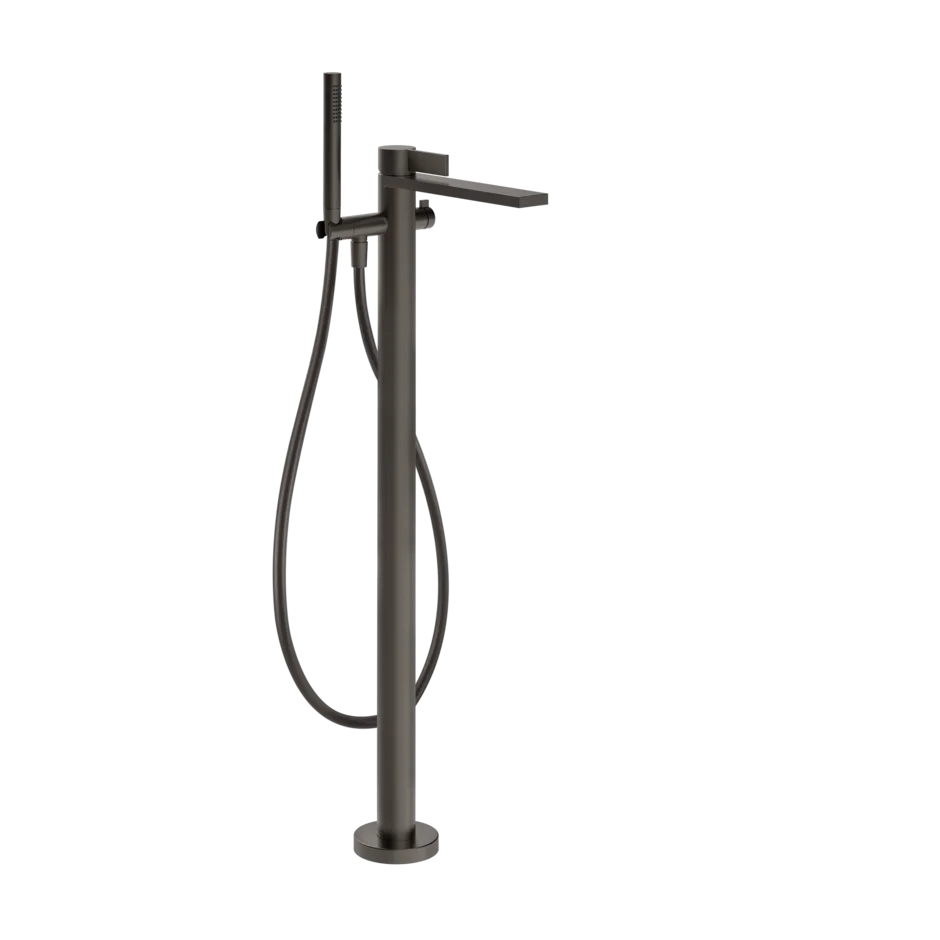 Смеситель для ванны 73628 707 Gessi Inverso ЧЕРНЫЙ МЕТАЛЛ BR. PVD 73628707