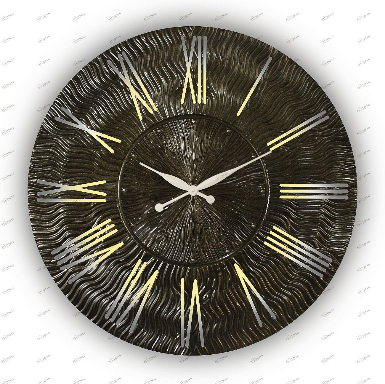 Часы настенные круглые черные TWINKLE IN SHAPE TWINKLE 00-3860061 Черный 