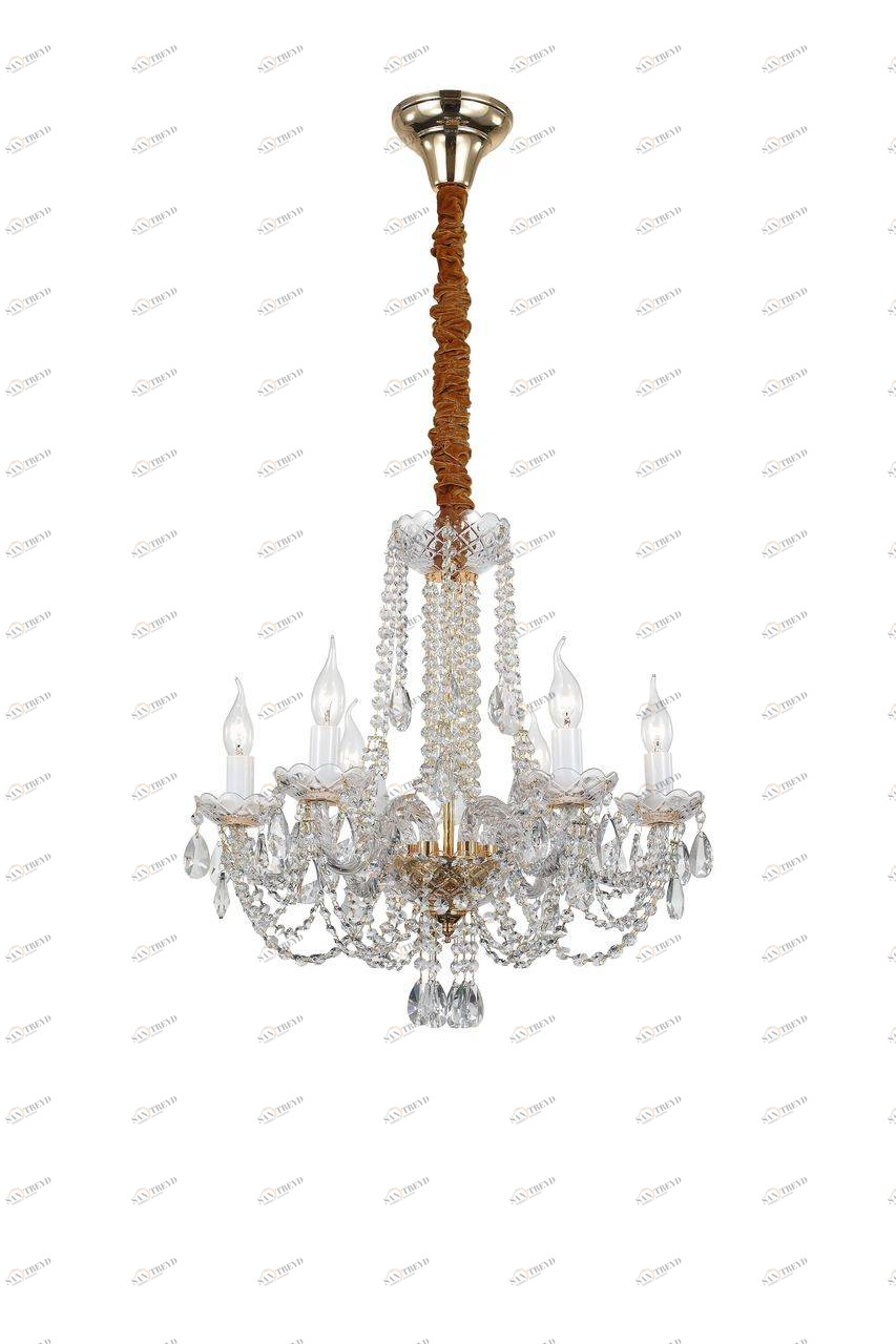 Люстра дизайнерская Incite прозрачная SL639.203.06 ST LUCE ДИЗАЙНЕРСКИЕ, СВЕЧИ 057872 Белый 