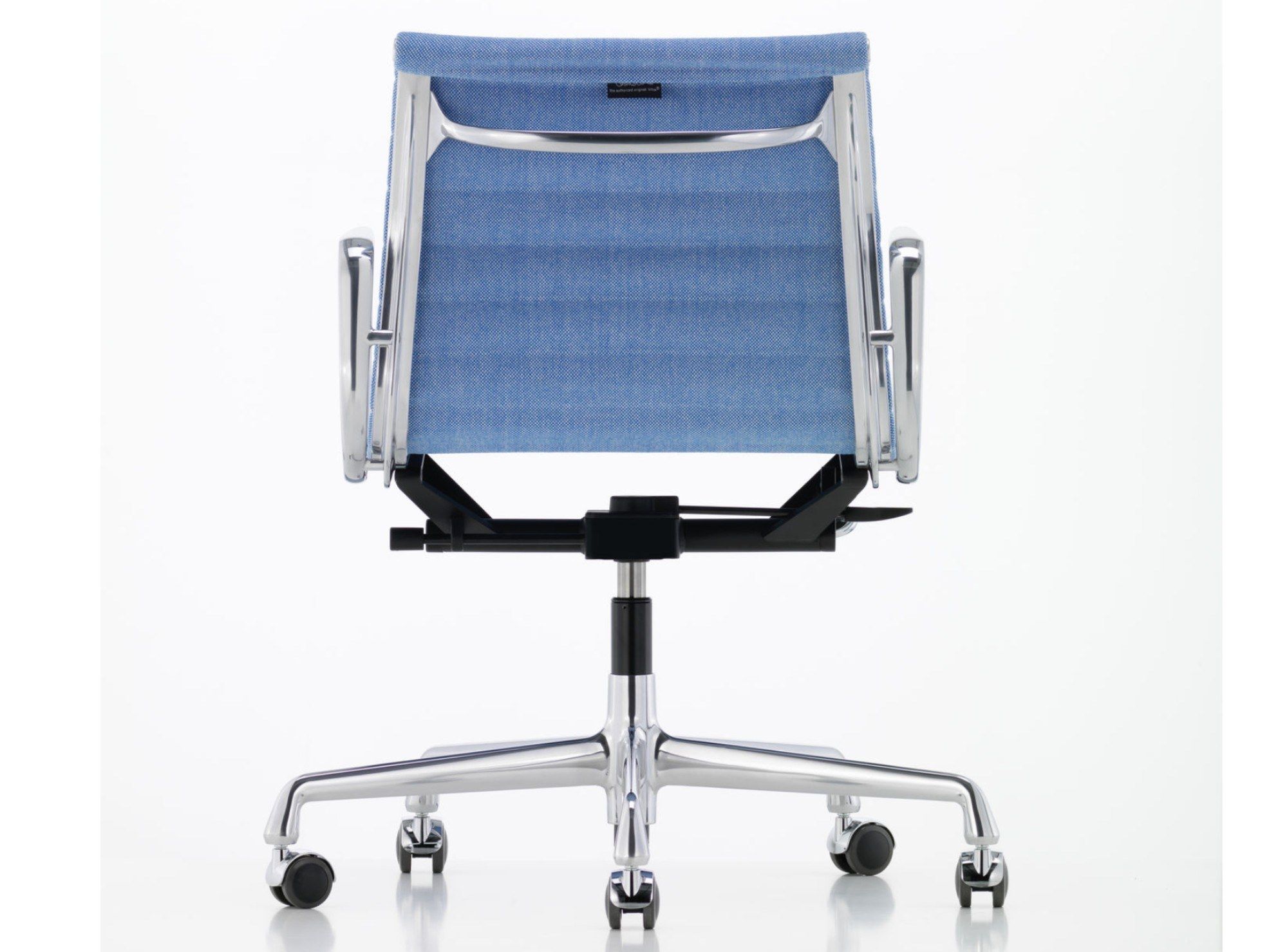 Ткань поворотный операционный офисный стул с подлокотниками VITRA Eames Aluminium Group ARCH-00062946 - Вид №2