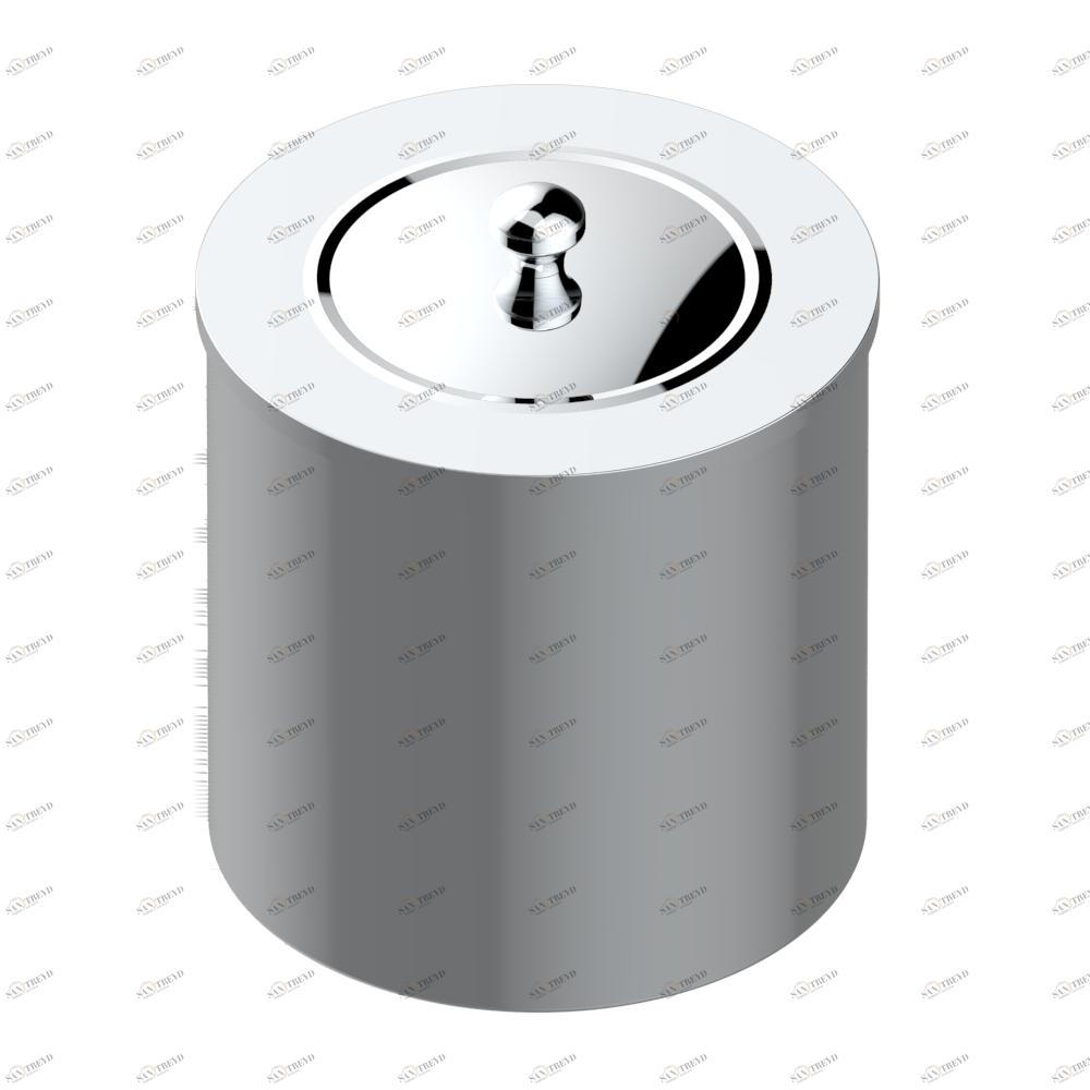 G25-712CL WASTE BASKET WITH COVER Diameter : 200 mm Thg-paris 1900 Хром G25-712CL CAT.A