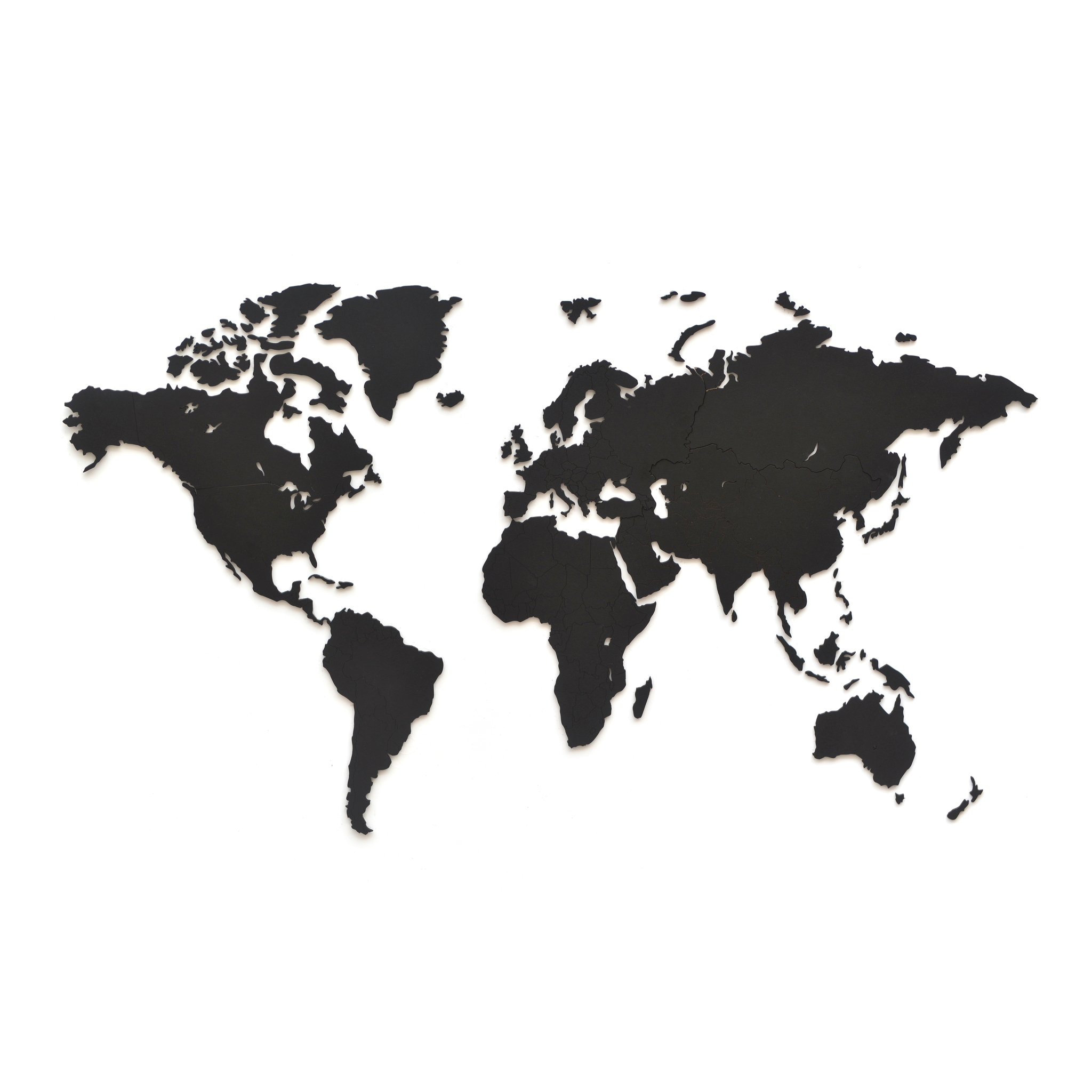 19-04 Карта-пазл wall decoration, 90х54 см, черная Mimi  - Вид №3