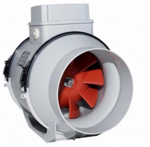 Vortice Энергосберегающий продольный осевой центробежный вентилятор Lineo v0 es 17155