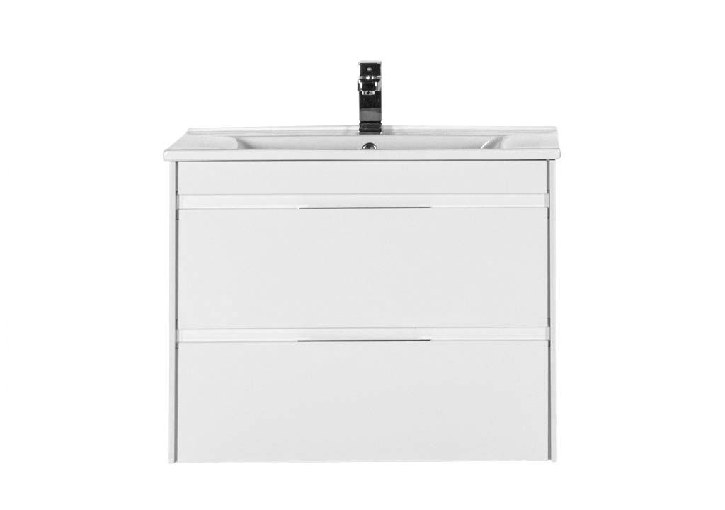 Тумба с раковиной Aquanet Тулон 85 белый 0018272400182320 - Вид №2