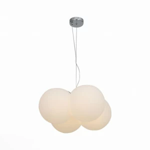 Подвесная люстра ST Luce Orbe SL809.503.04 ST LUCE ДИЗАЙНЕРСКИЕ, ORBE, ШАР 108699 Белый