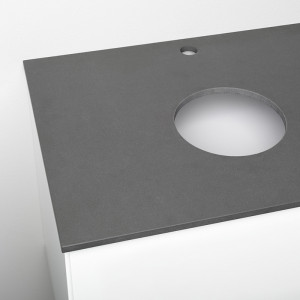 20071272 Рабочая Стойка 810X462X12 Матовый Серый Силикон Westerbergs