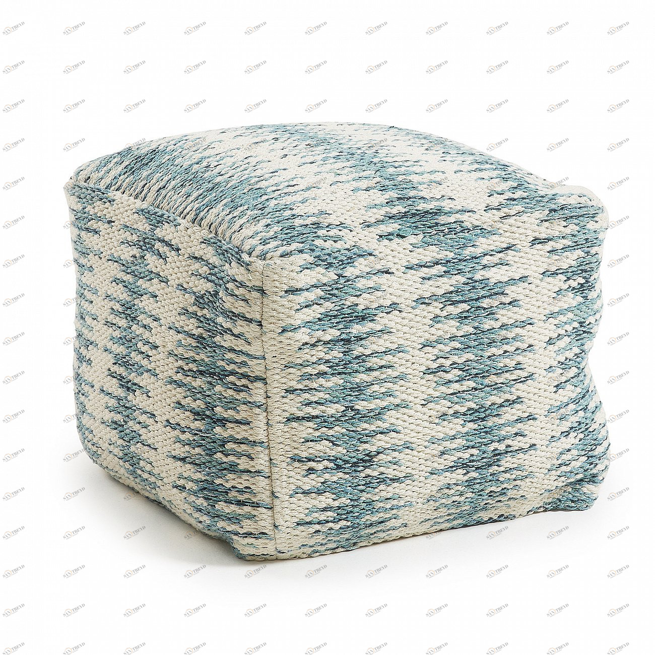 Пуф HELKE синий BARCELONA DESIGN ДИЗАЙНЕРСКИЕ 151661 Синий 