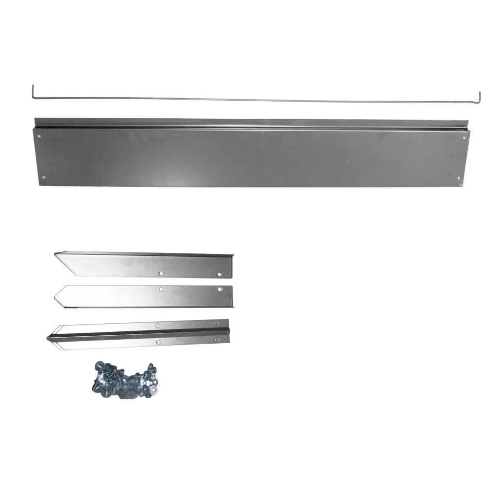 Грядка оцинкованная 70x200 см цвет серый 85096871 STLM-2061666 Santreyd  - Вид №1