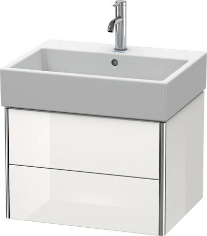 XS419304949 XSquare Тумбочка подвесная Графит матовый, декор Duravit - Вид №2