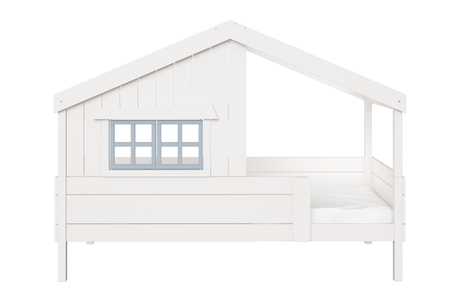 Кровать одноярусная белая "Шале L" ELLIPSE ELLIPSE HOME 00-3951310 Белый Santreyd  - Вид №1