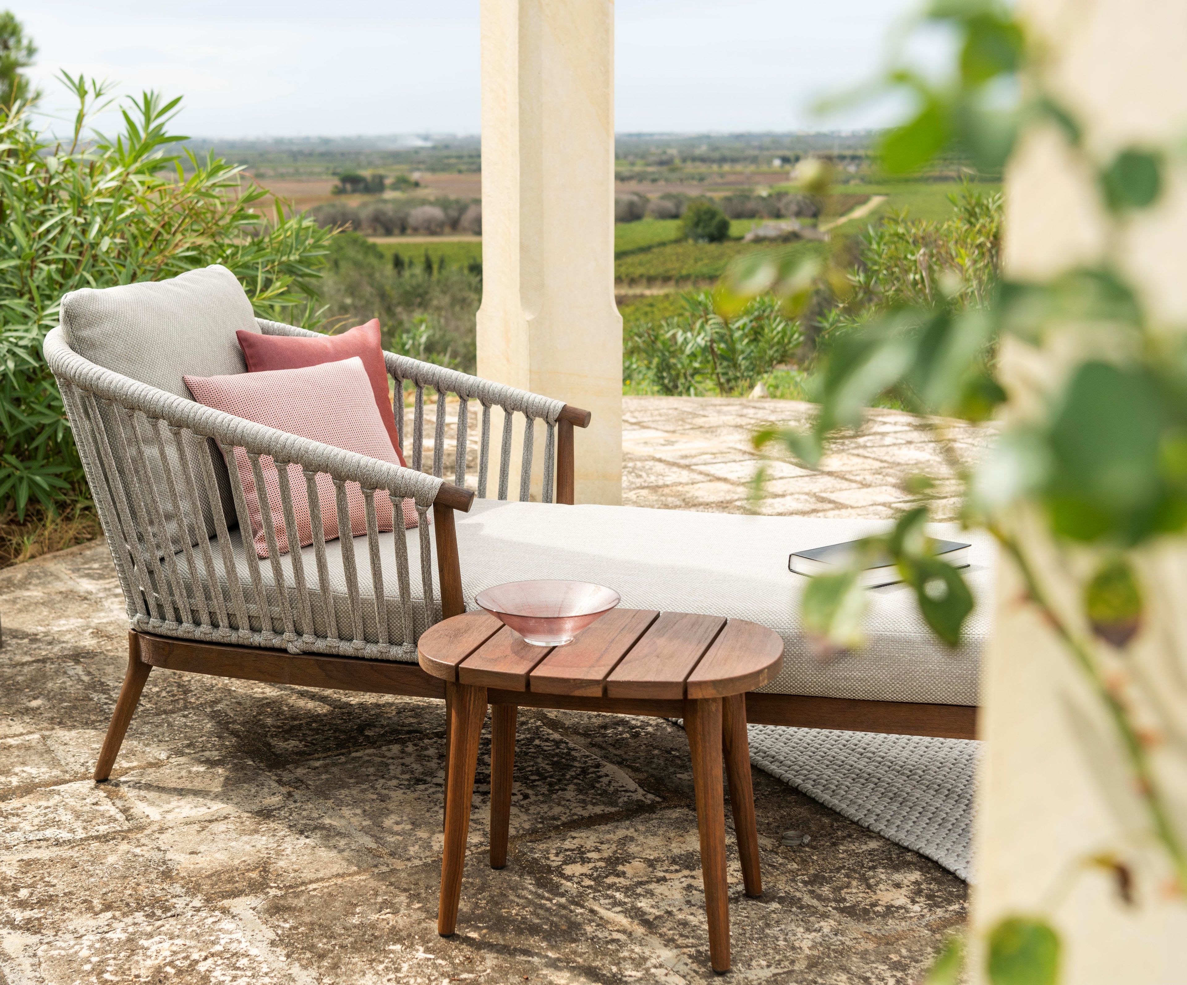 Акриловая ткань мягкая Садовая спальная кровать Jardinico дерево ARCH-00147402 - Вид №3