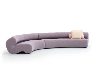 Полиуретановый изогнутый диван