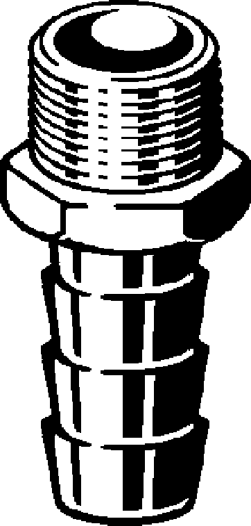 Viega Шланговый штуцер 1845 (131 067 1))  - Вид №1