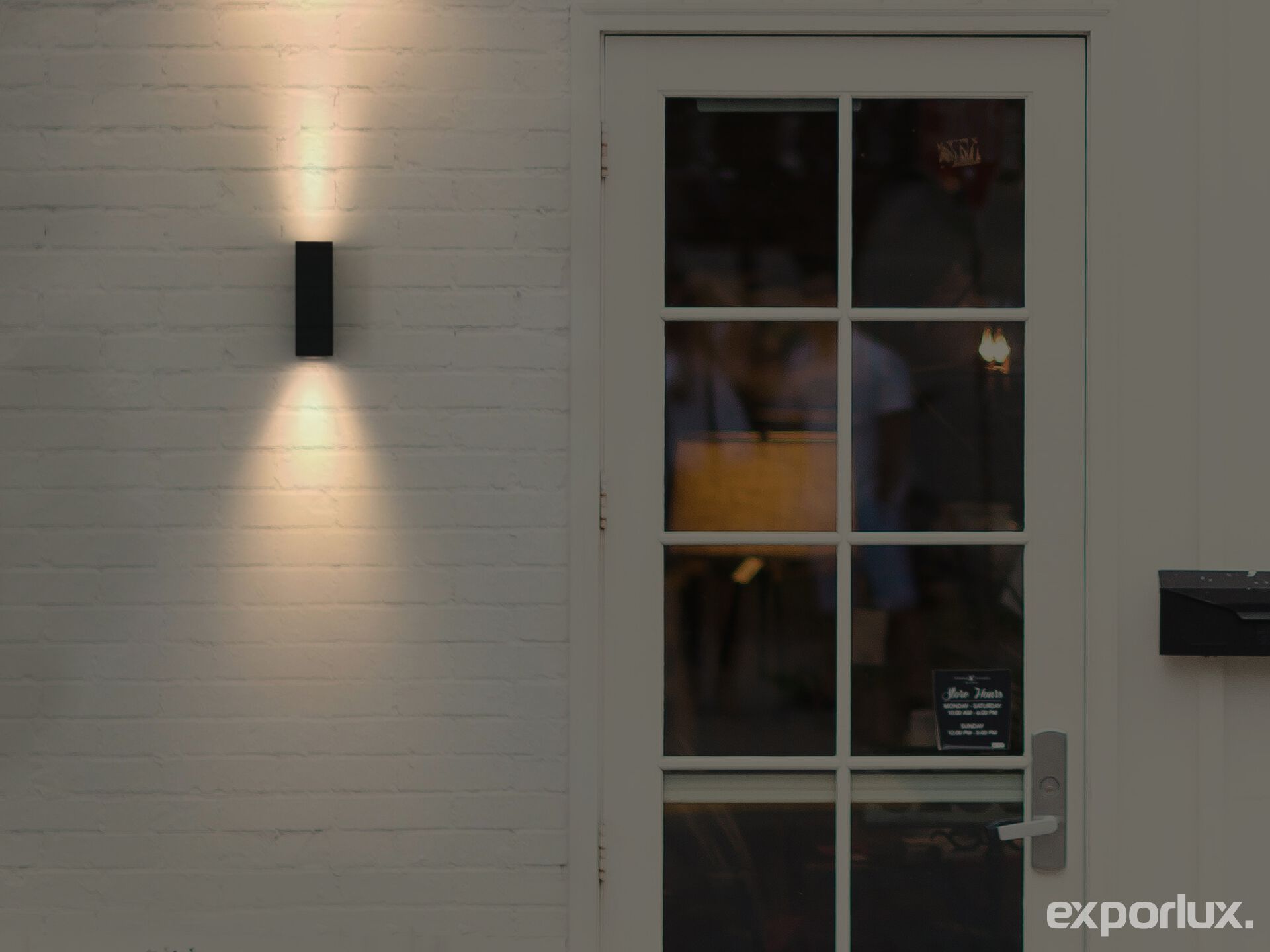 Алюминиевый светодиодный наружный настенный светильник Exporlux ROMA PA SL ARCH-00152714 - Вид №1