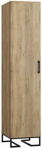 29482 Шкаф одностворчатый Loft 45 см Дуб Натур R-HOME
