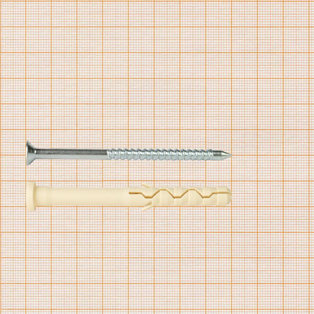 Дюбель-гвоздь Европартнер с цилиндрической манжетой 8×80 мм для бетона и кирпича 89383268 STLM-1538373 - Вид №5