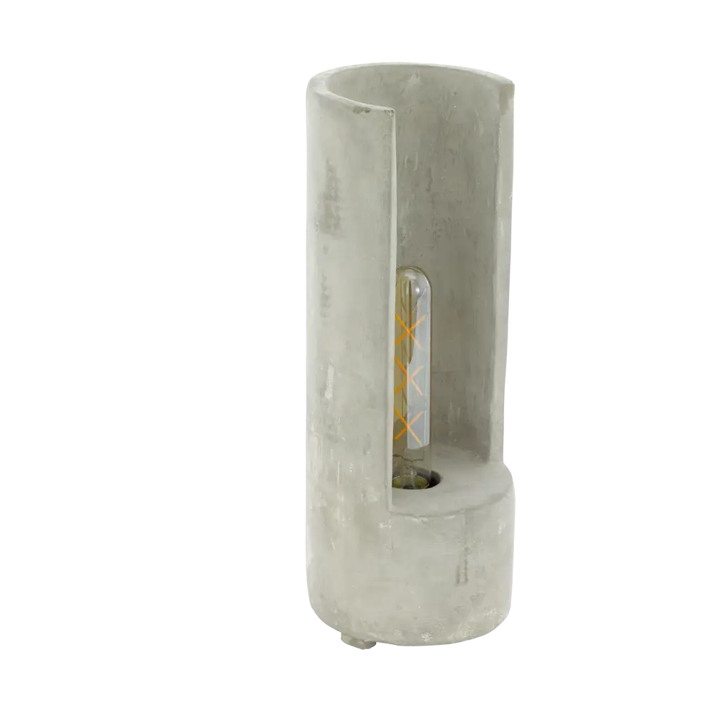 Настольная лампа Eglo «Lynton» 1хЕ27х60 Вт, цвет бетон STLM-2106456