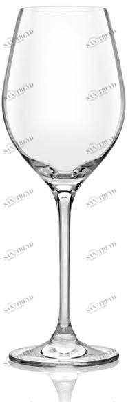 IVV Набор из 6 прозрачных стеклянных бокалов для белого вина Vizio 6500.1