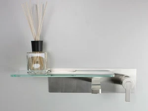 Super Inox Смеситель однорычажный со стеклянной полкой Exo 0301597x