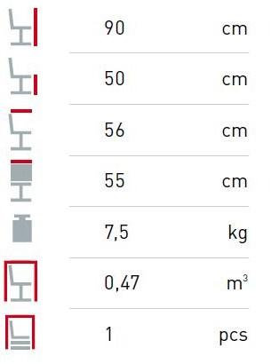 LD Seating Санки из ткани Oslo 226-n4 - Вид №8