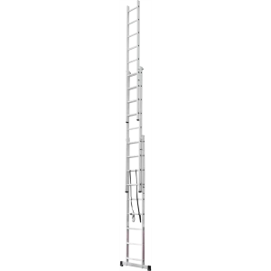 Лестница раскладная выдвижная 3-секционная Standers до 4.76 м 8 ступеней