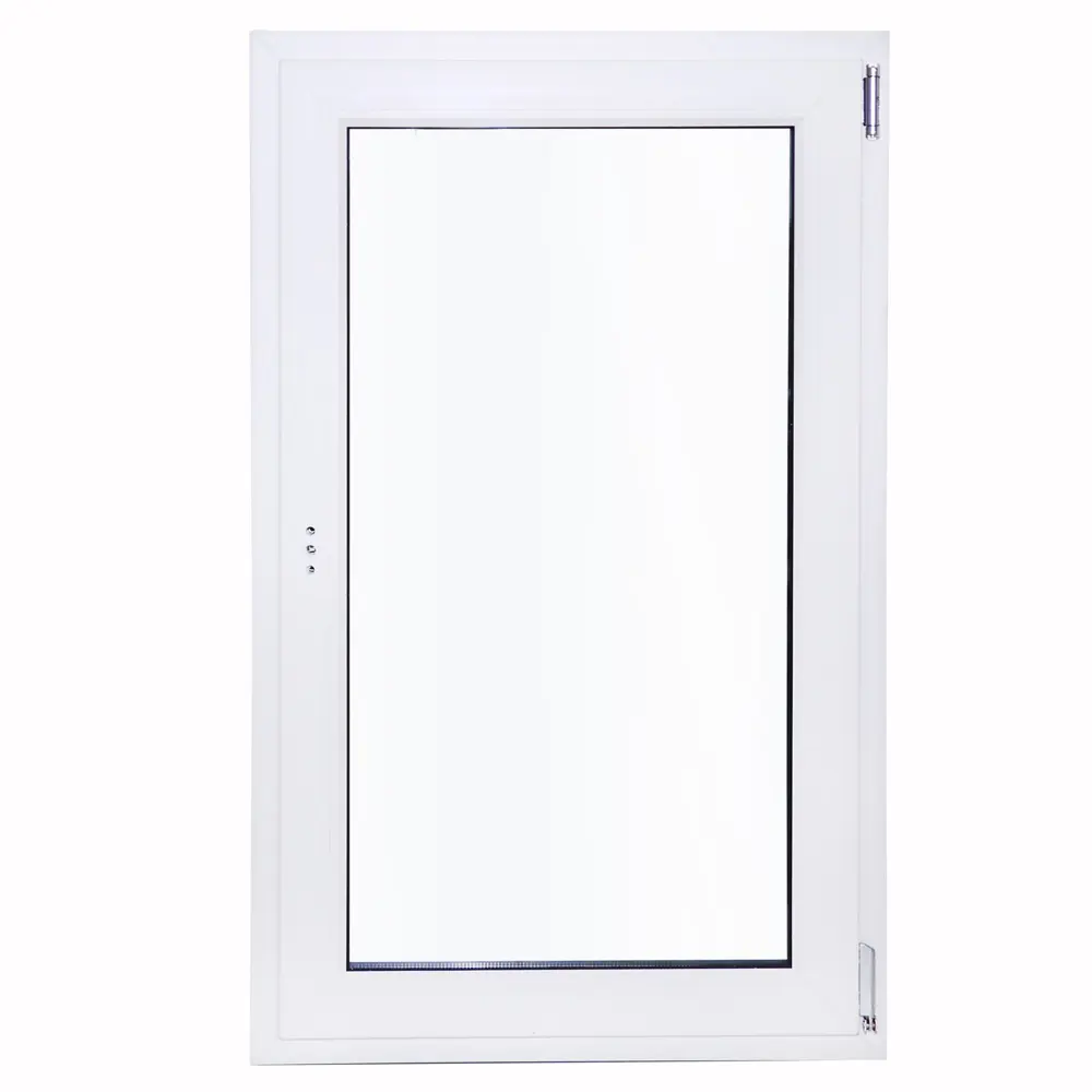 Окно пластиковое ПВХ Deceuninck одностворчатое 1170x600 мм (ВxШ) правое однокамерный стеклопакет белый/темный дуб STLM-2028281 - Вид №1