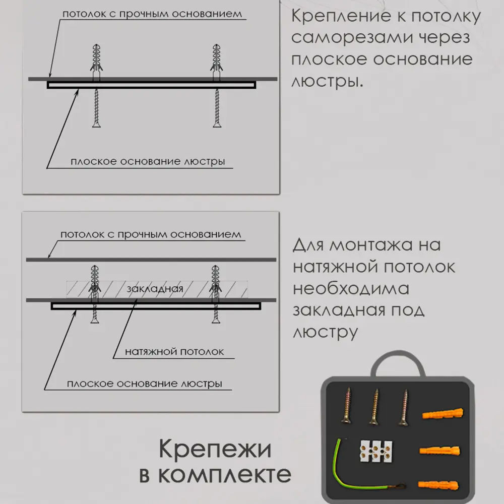 Люстра СЕМЬ ОГНЕЙ Глэдис - современное освещение с регулируемой цветовой температурой 89422019 STLM-1563584 - Вид №4