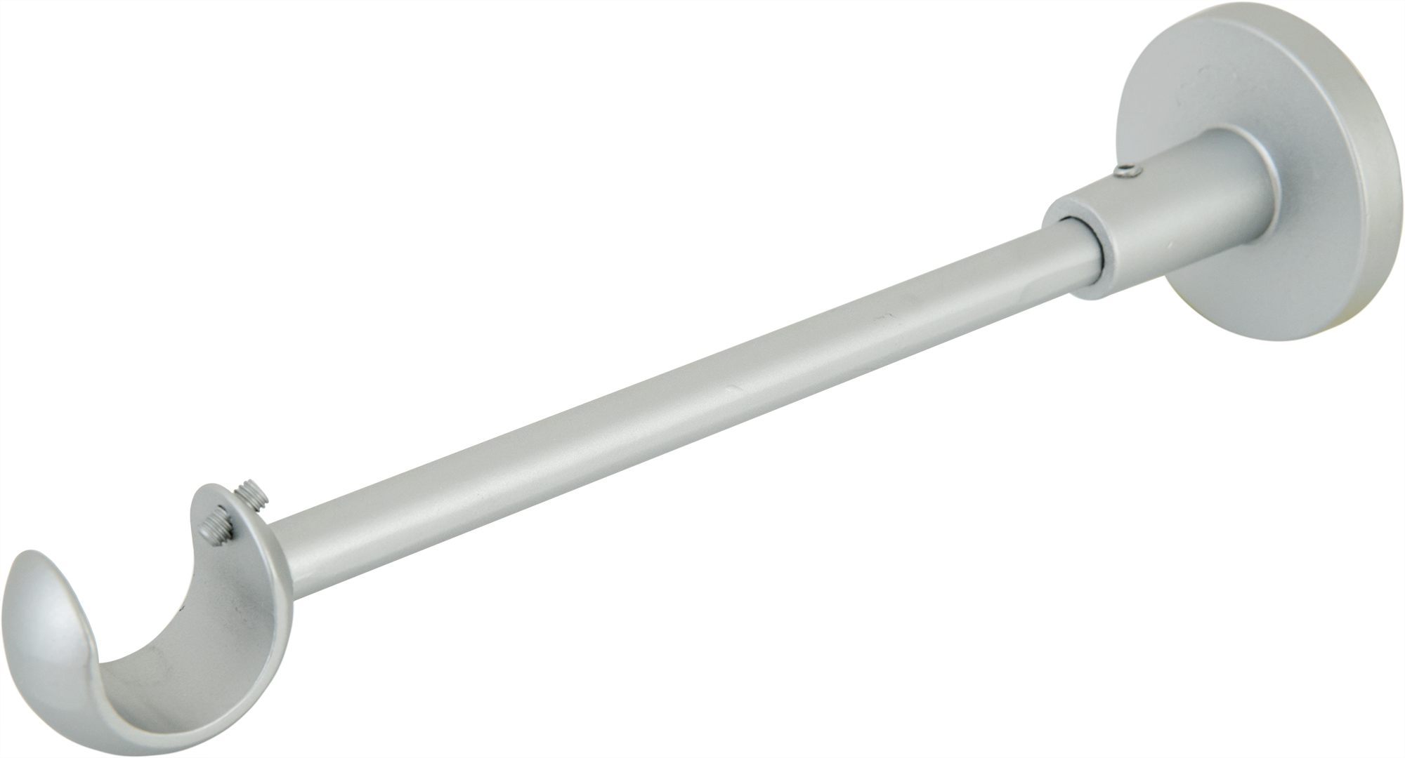 ORBIS Открытый держатель для карниза серебристый, нагрузка 5 кг 86015937 STLM-0066216