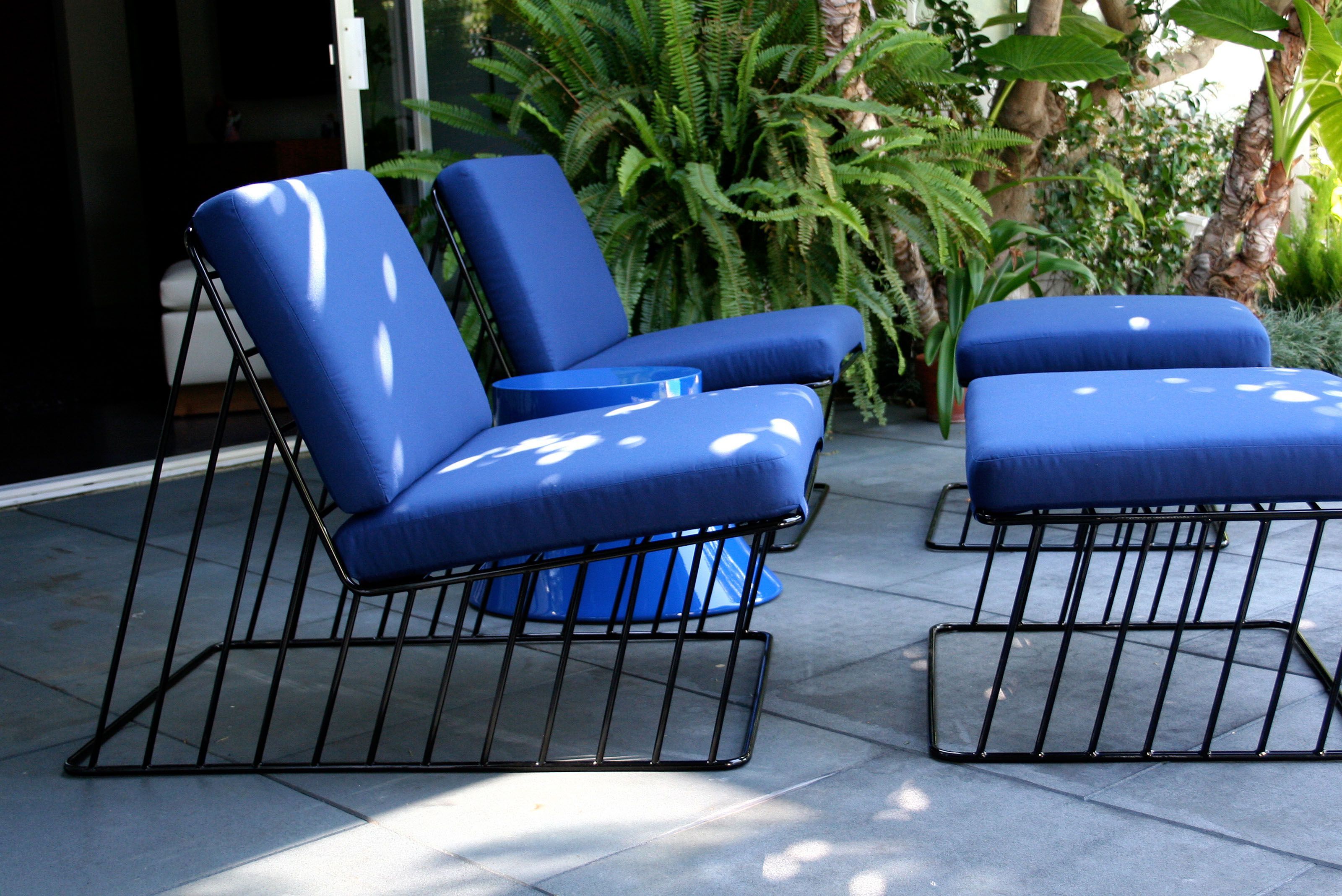 Тканевое садовое кресло без подлокотников Phase Design Wired Italic ARCH-00034168 - Вид №8