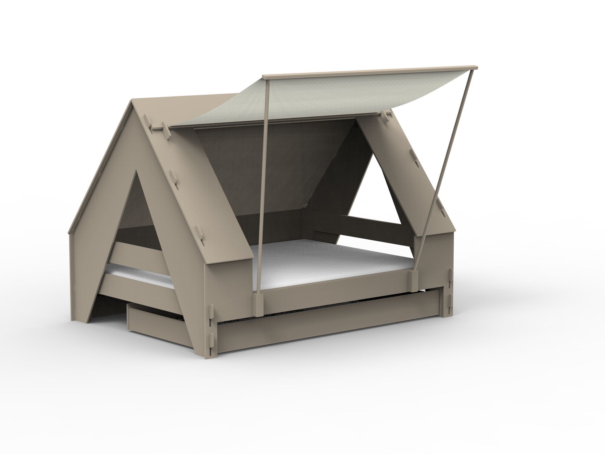 Кровать для занавесок из МДФ Mathy by Bols палатка ARCH-00063792 - Вид №70