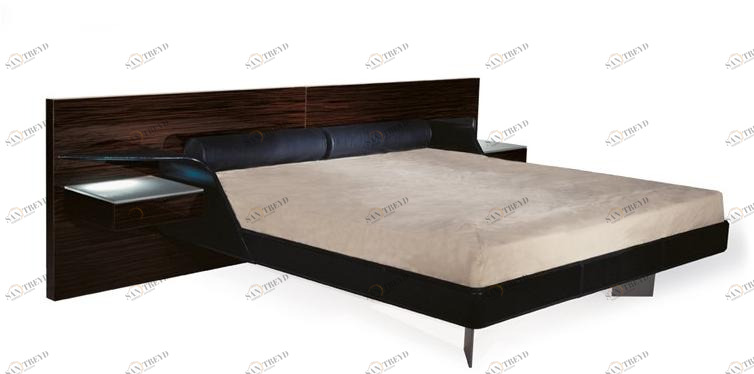 Reflex Двуспальная кровать со встроенными прикроватными тумбочками sun-id-1395538