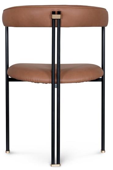 Greenapple Мягкое кожаное кресло с подлокотниками Perfect raw G703076  - Вид №2