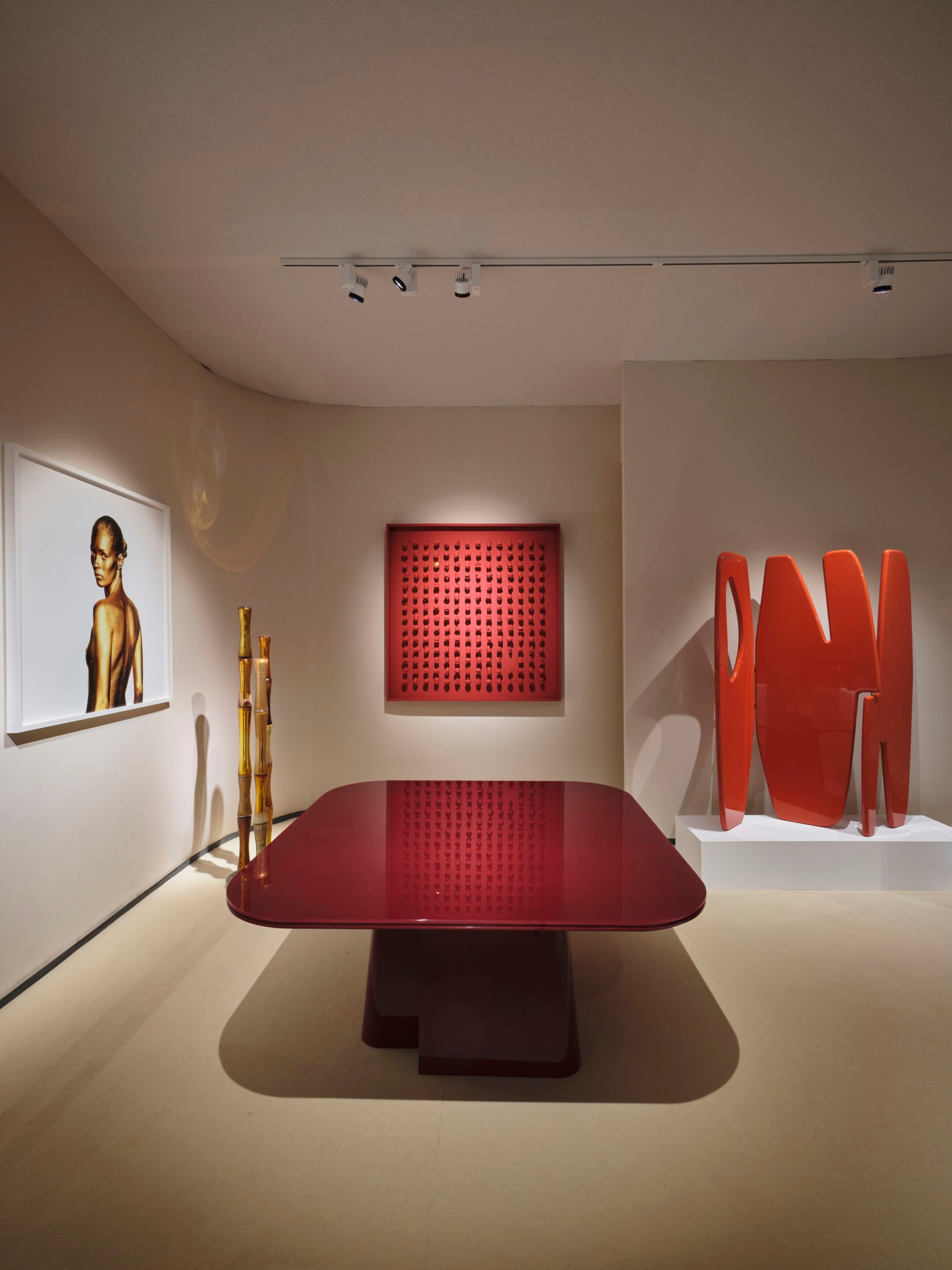 Лакированный деревянный квадратный стол REDA AMALOU DESIGN Limited Edition ARCH-00117561 - Вид №10