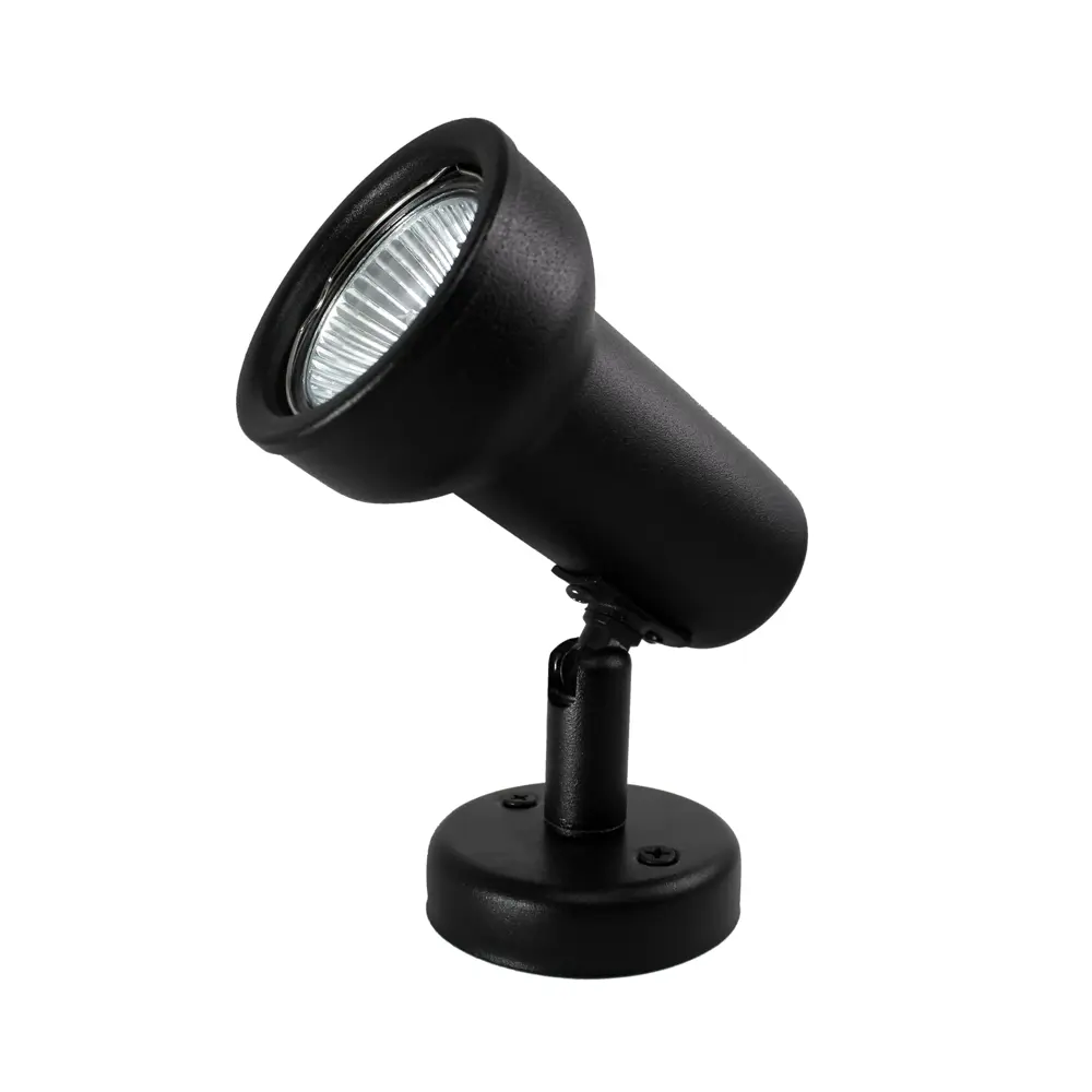 Спот поворотный накладной E51, 1 лампа, 2 м², цвет чёрный СВЕТКОМПЛЕКТ STLM-2117989