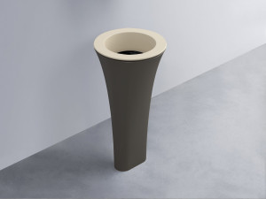 AMLA45-LN+AMPILT-N+AMCOLT-FN Раковина Amedeo Tondo отдельностоящая cielo Enjoy + Amedeo