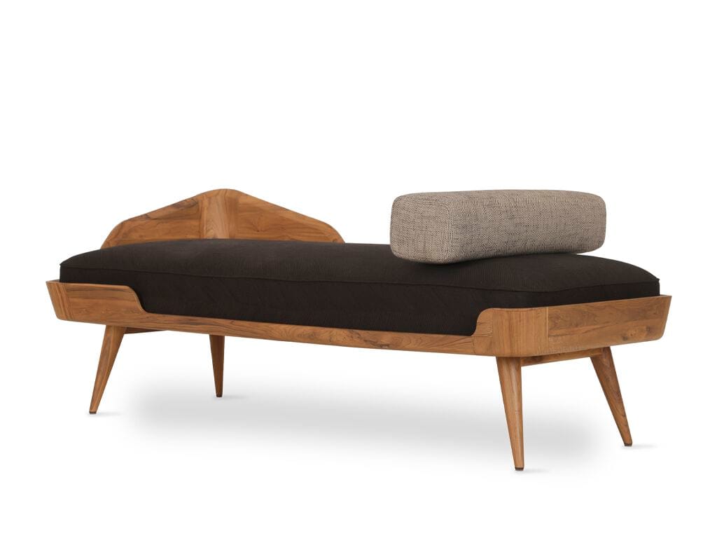 Спальная кровать из тикового дерева Alankaram SOHVA ARCH-00039523 - Вид №3