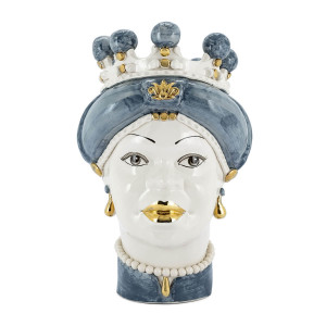 200844-GG ABHIKA ВАЗА MORO LADY MEDIUM NEW GREY/GOLD