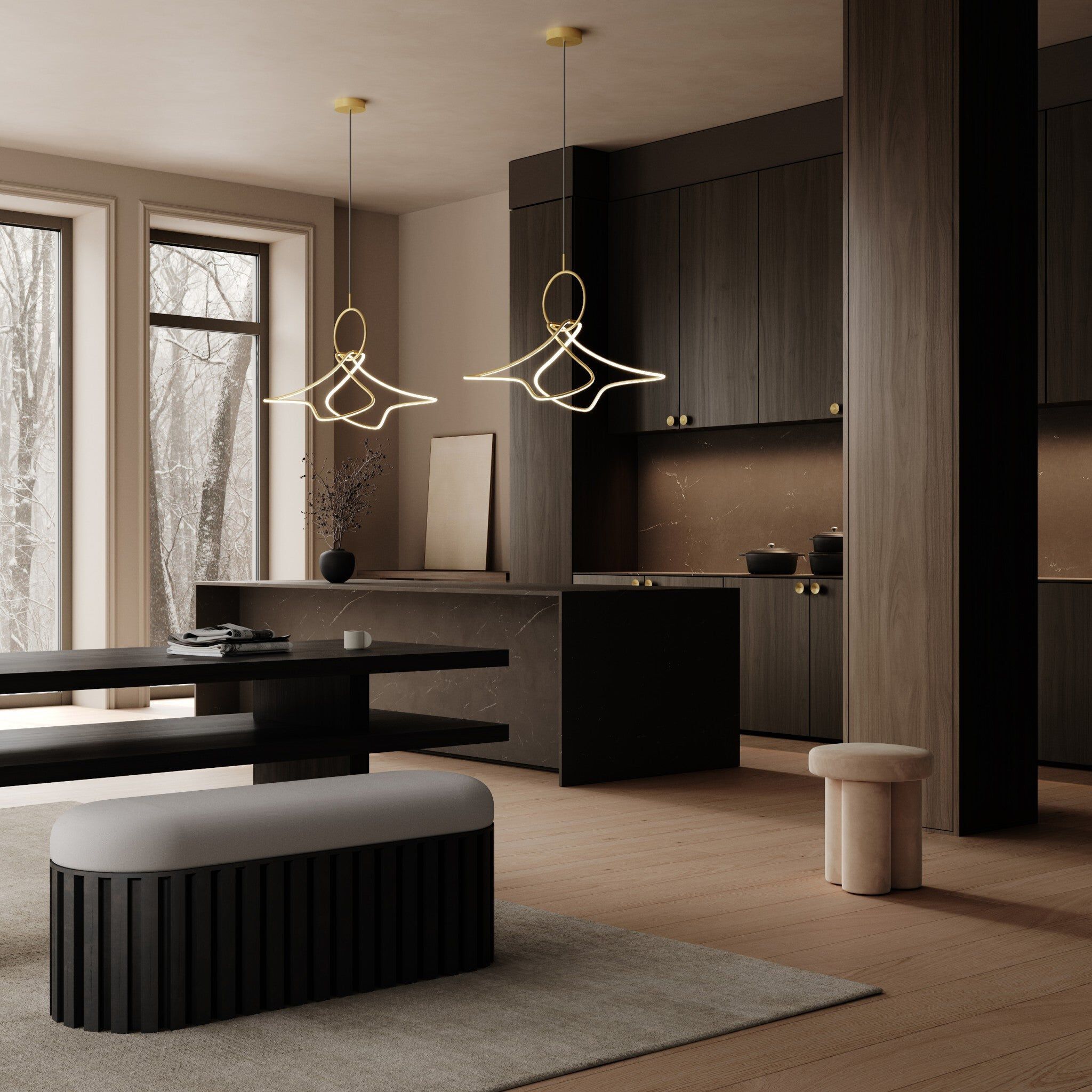 Скамья из фиброцемента 101 Copenhagen Tribu ARCH-00081862 - Вид №3