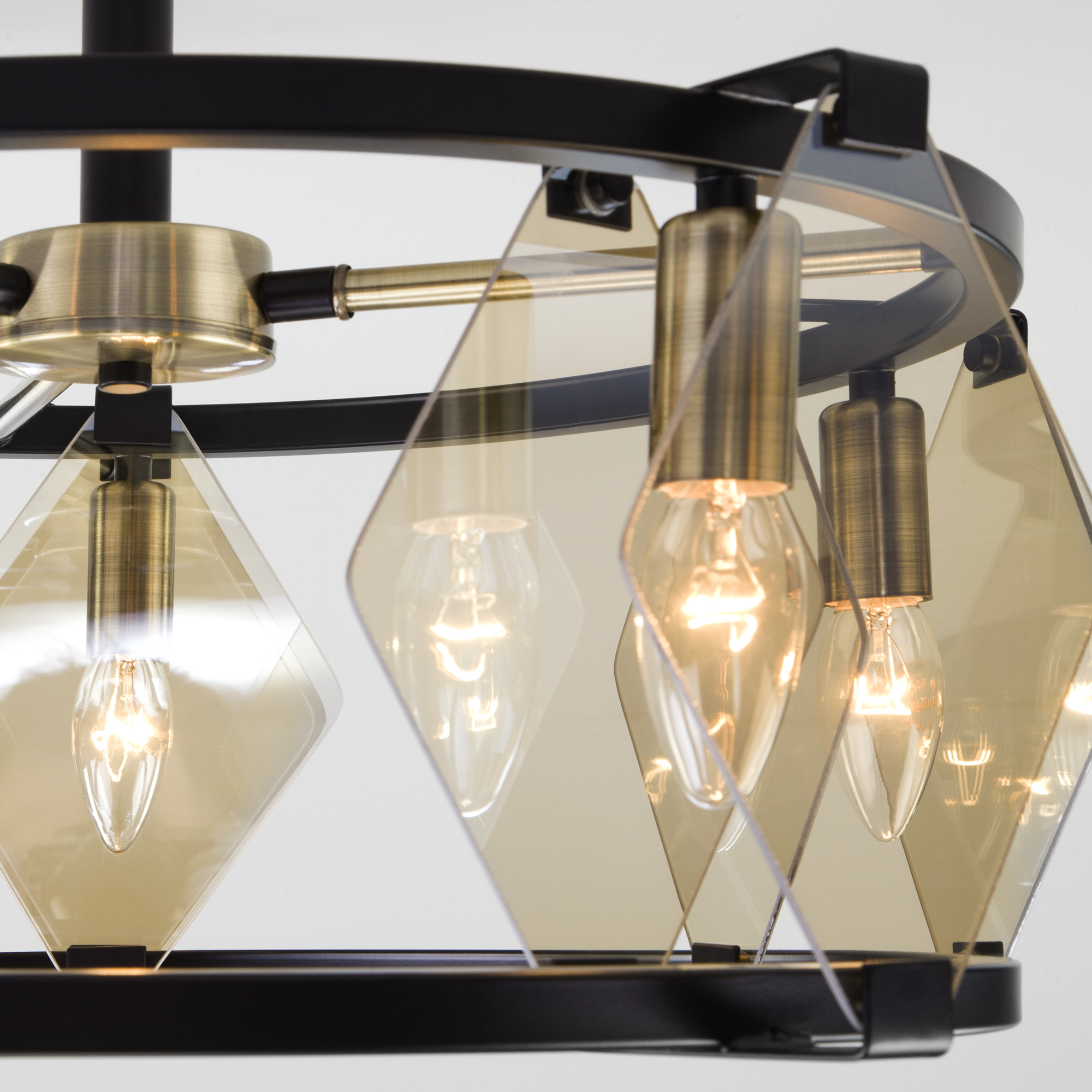 Eurosvet Aragon - потолочный светильник в стиле лофт с 5 плафонами 85049518 STLM-0057893 - Вид №5