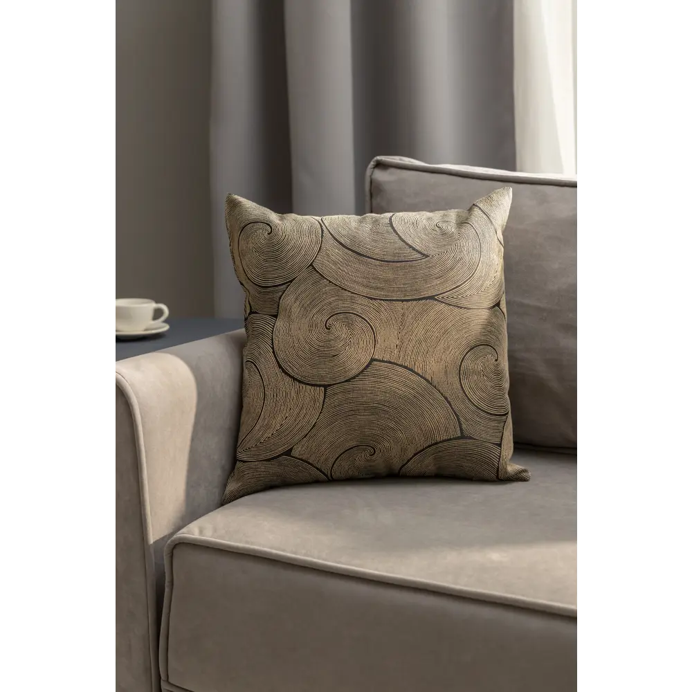 Подушка Seasons Tolewa 45x45 см цвет коричневый STLM-2034296 - Вид №3