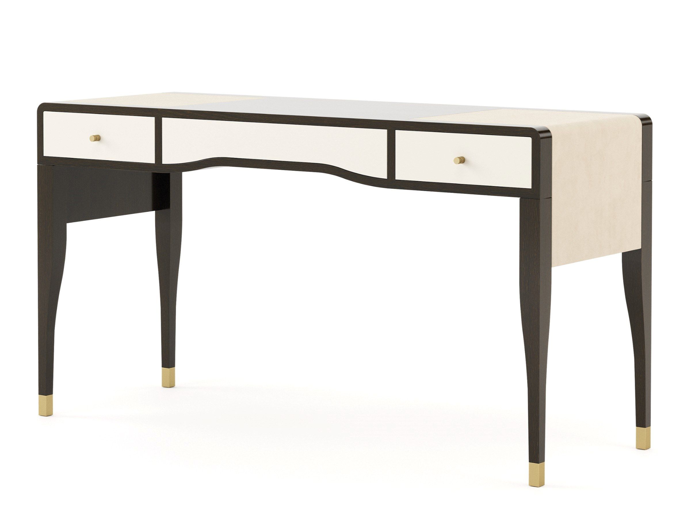 Деревянный шпон письменный стол с ящиками Stylish Club Voilier ARCH-00143877