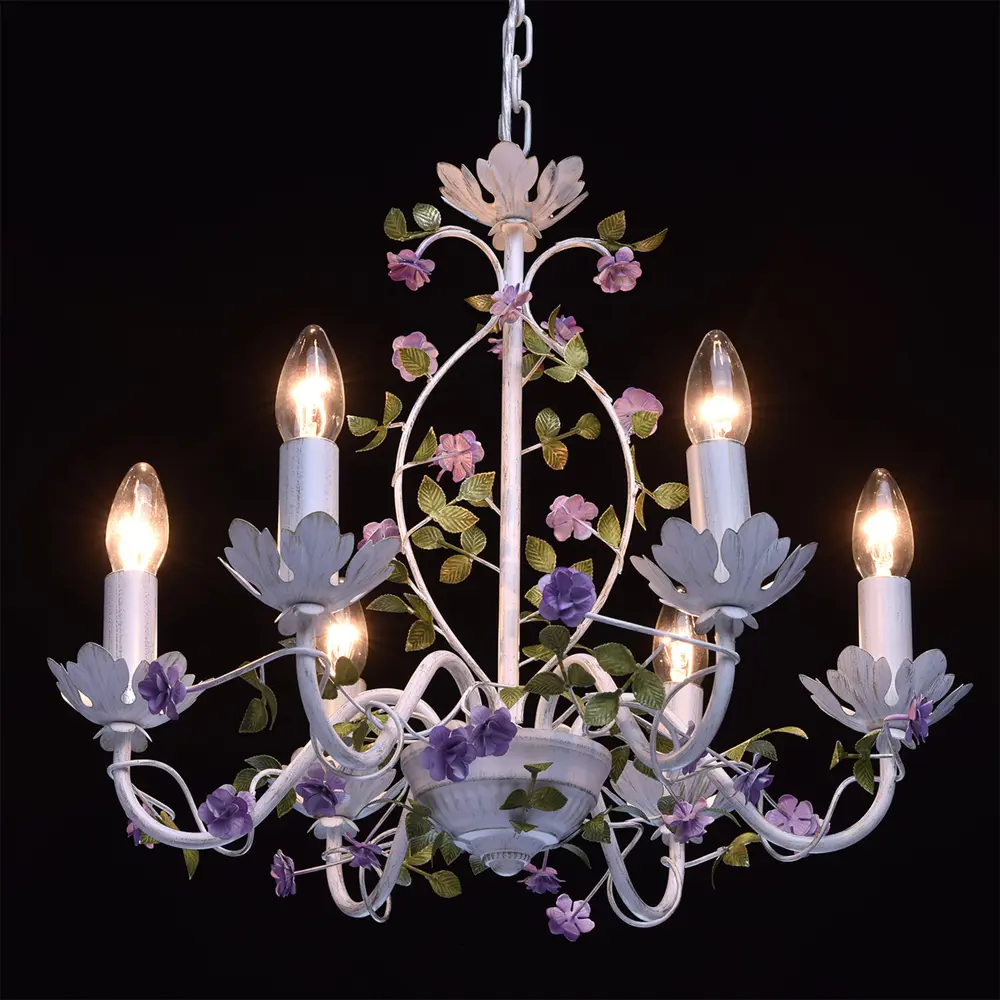 Люстра подвесная «Букет», 6 ламп, 12 м², цвет золото MW-Light STLM-2186842 - Вид №2