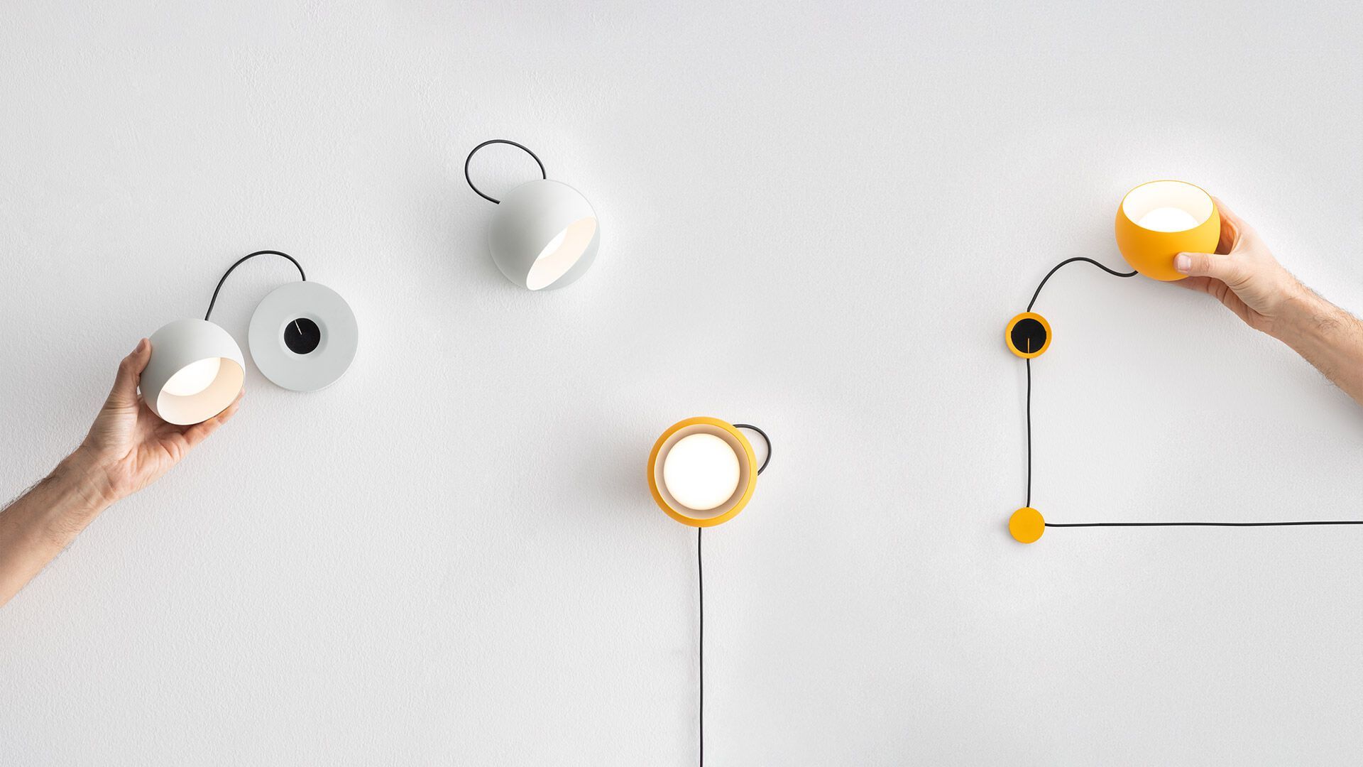 Металлический настенный светильник с вилкой Artemide Ixa ARCH-00148176 - Вид №6