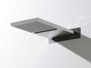 Душевая головка из нержавеющей стали с 2 струями